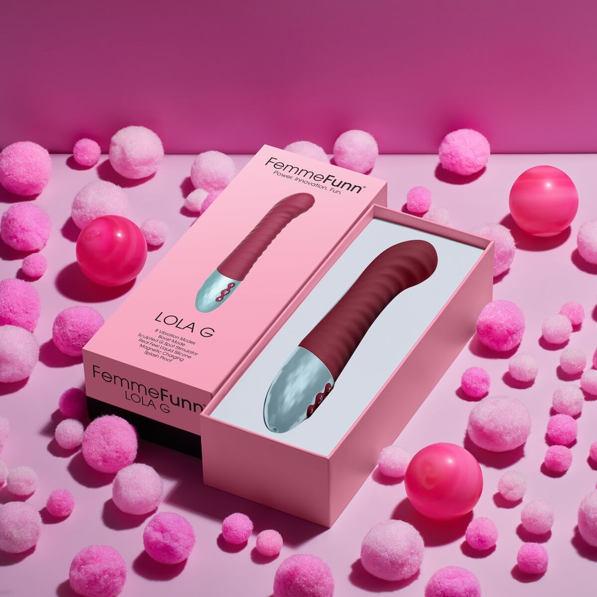 Vibrator zona G FemmeFunn Roșu
